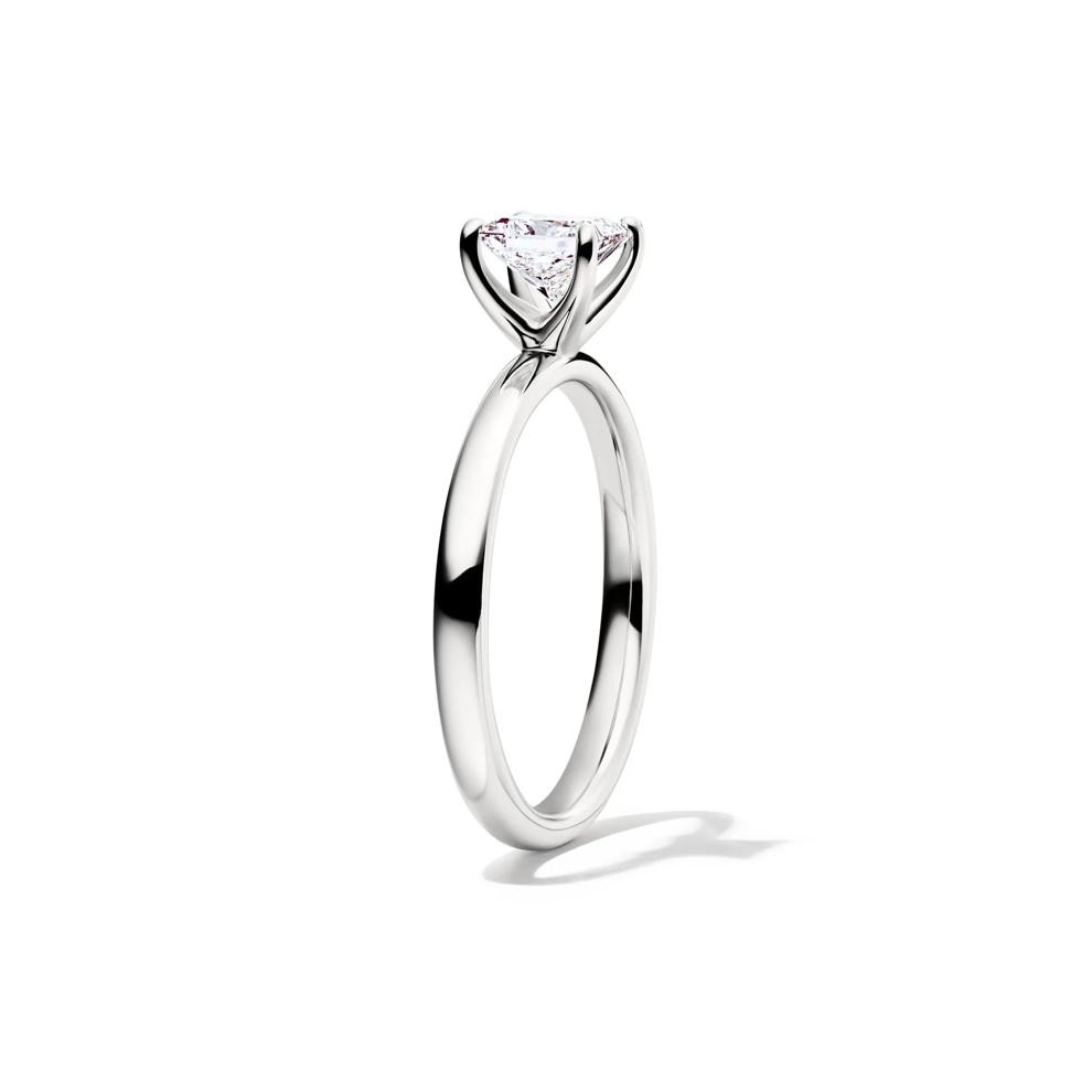 Diamond Princess-Cut Solitaire Engagement Ring in 14K White Gold (3/4 ct.) – Image 3 of 5