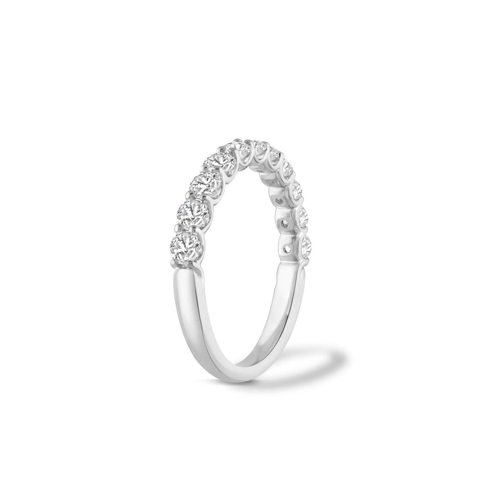 Lab Grown Diamond U-Prong Anniversary Band in 10K White Gold (1 ct. tw.) – Image 3 of 4