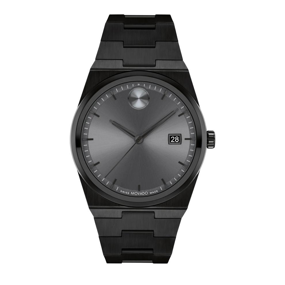 Men's Quest Watch in Black Ion-Plated Stainless Steel, 40MM – Image 1 of 3