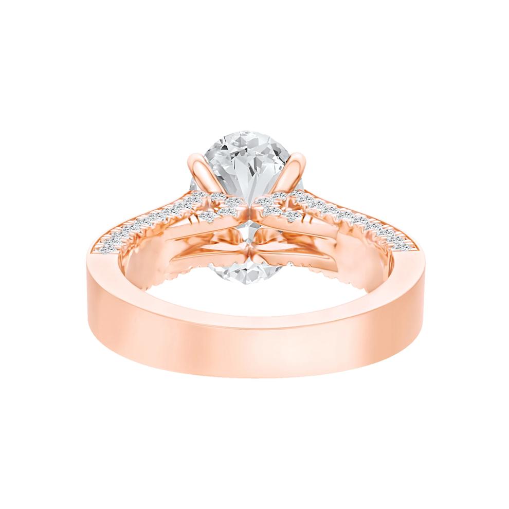 Lexi Lab Grown Diamond Engagement Ring in 14K Rose Gold (3 1/3 ct. tw.) – Image 4 of 5