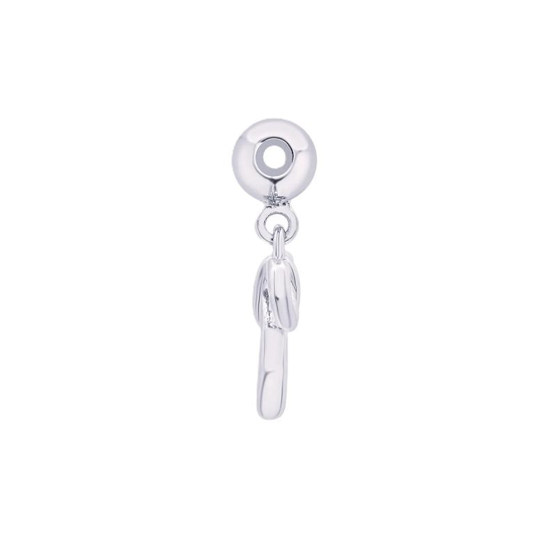 Bow Bead Charm in Sterling Silver – Image 2 of 3