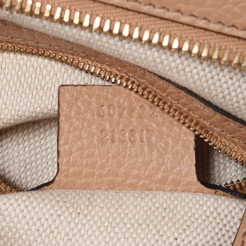 Pre-Owned Gucci Soho Satchel Top Handle Bag – Image 6 of 8