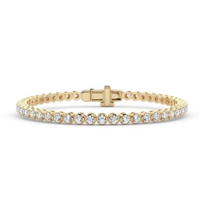 Lab Grown Diamond Tennis Bracelet in 10K Gold