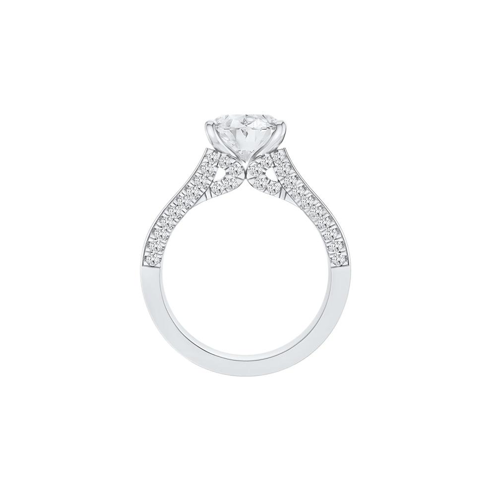Lexi Lab Grown Diamond Oval Engagement Ring in Platinum (3 1/3 ct. tw.) – Image 2 of 4