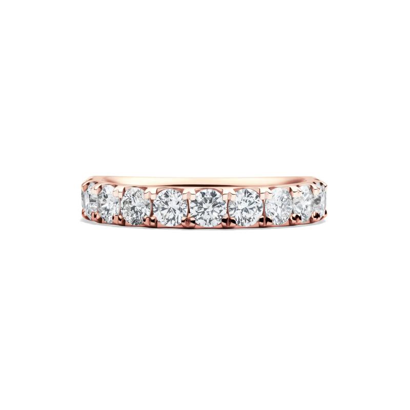 Diamond Anniversary Band in 14K Rose Gold &#40;1 1/2 ct. tw.&#41; – Image 1 of 4