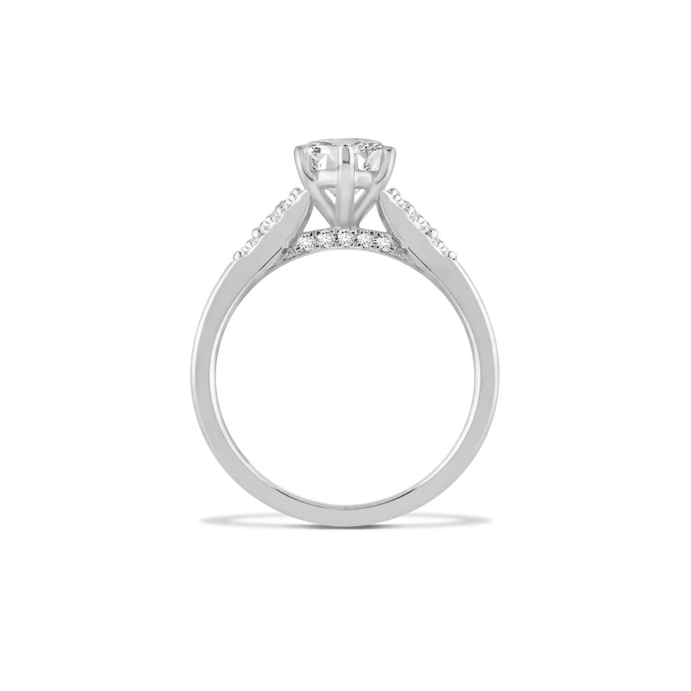 Lab Grown Diamond Marquise Engagement Ring in 14K White Gold (2 3/4 ct. tw.) – Image 2 of 4