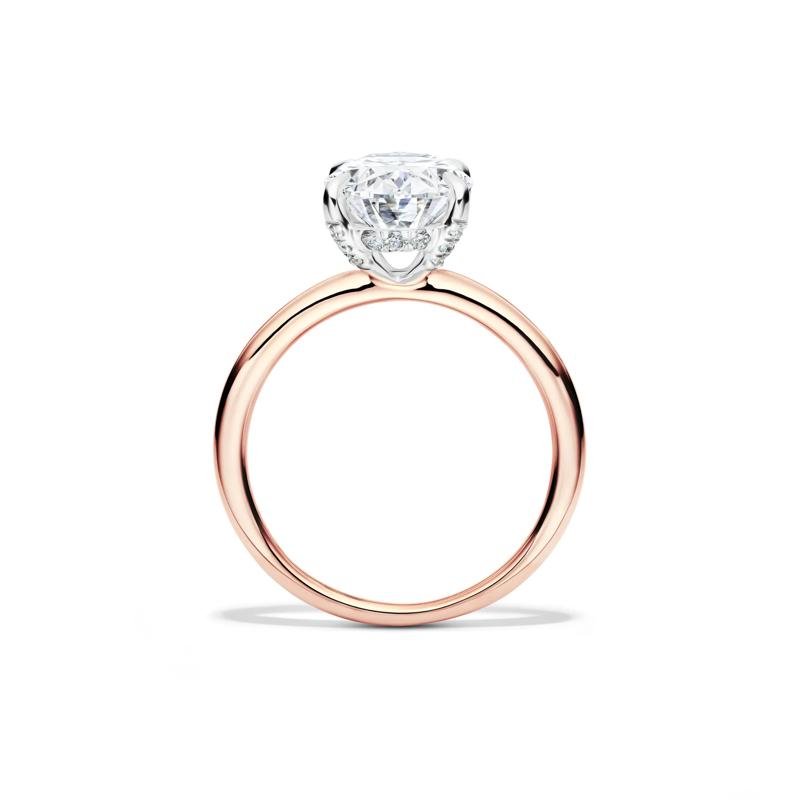 Bennett Lab Grown Diamond Engagement Ring in 14K Rose Gold &#40;3 1/5 ct. tw.&#41;  – Image 2 of 5