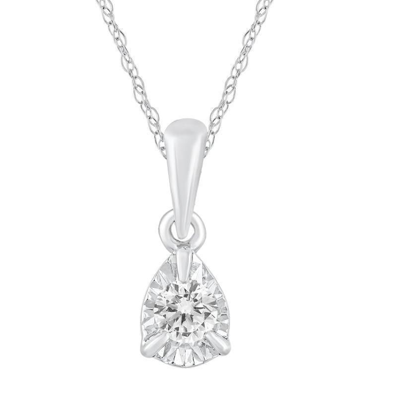 Diamond Pendant in 10K Gold – Image 1 of 1