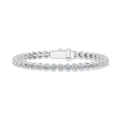 Diamond Tennis Bracelet in 10K White Gold, 7" (7 ct. tw.)