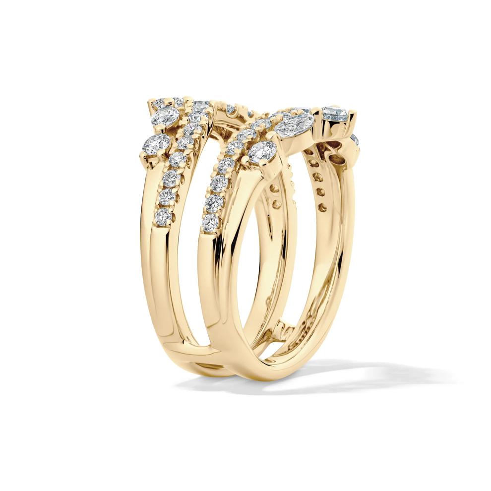  Lab Grown Diamond Insert in 14K Yellow Gold (1-1/4 ct. tw.) – Image 3 of 4