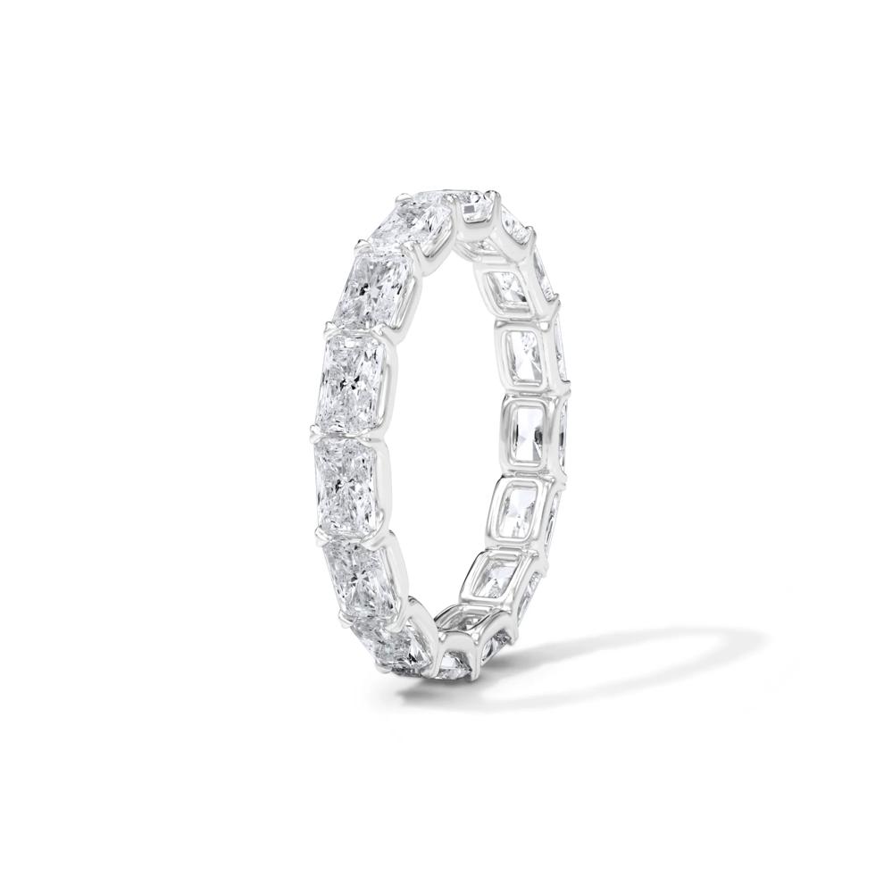Lab Grown Diamond East-West U-Prong Eternity Band in Platinum (3 ct. tw.) – Image 3 of 4