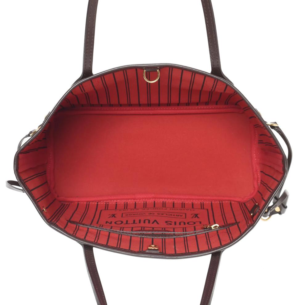 Pre-Owned Louis Vuitton Neverfull PM Damier Ebene Tote – Image 4 of 7