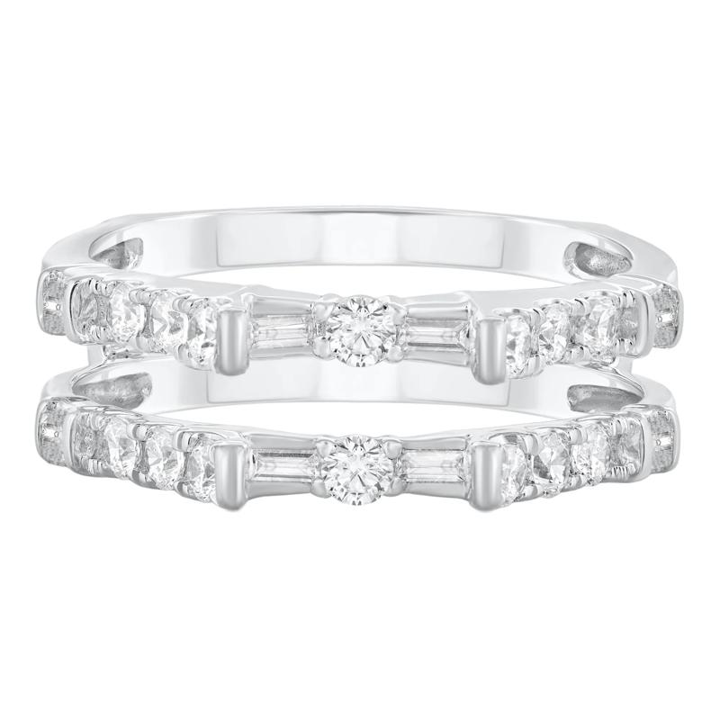 Diamond Ring Insert in 14K White Gold (3/4 ct. tw.) – Image 1 of 3