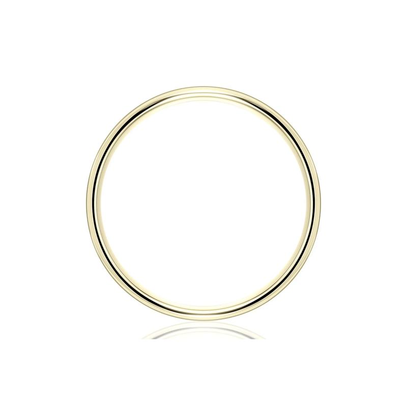 Wedding Band in 14K Yellow Gold, 2MM – Image 2 of 3