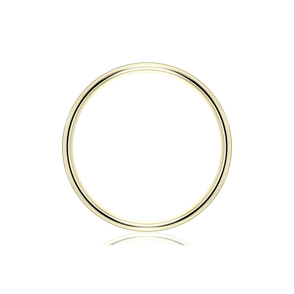 Wedding Band in 14K Yellow Gold, 2MM – Image 2 of 3