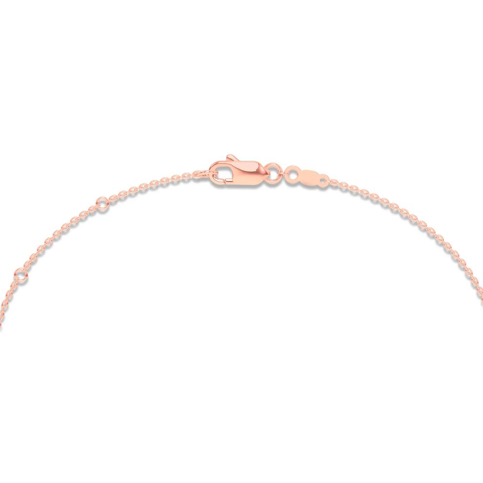Lab Grown Diamond Pear-Shaped Drop Pendant Necklace in 14K Rose Gold (3 ct. tw.) – Image 2 of 4