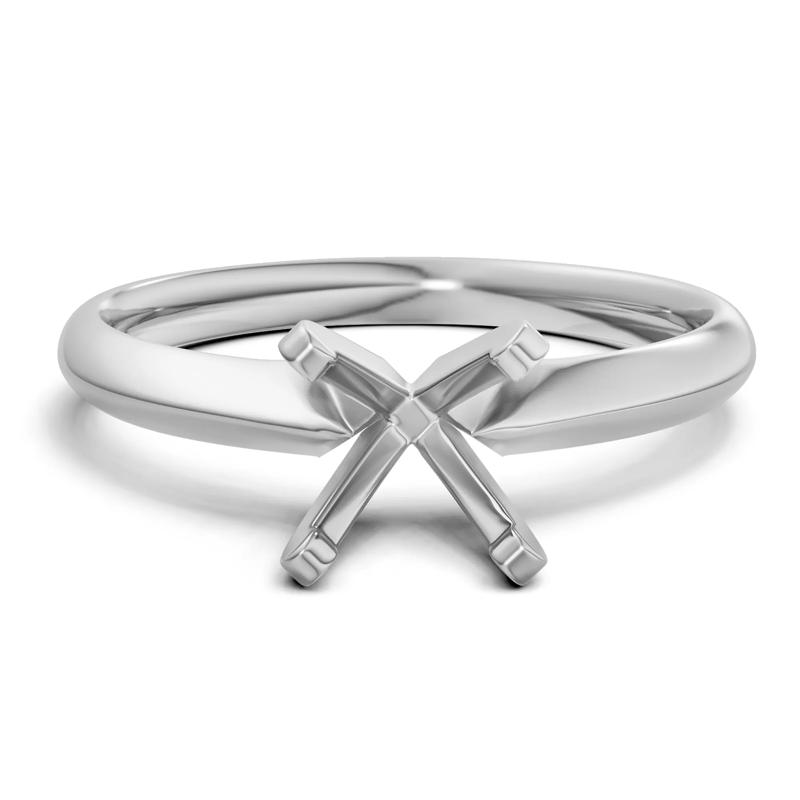 Solitaire Semi-Mount Engagement Ring &#40;Setting Only&#41; – Image 2 of 6