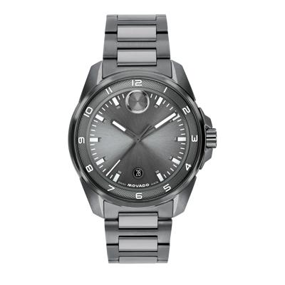 Men's Verso S Watch in Grey Ion-Plated Stainless Steel
