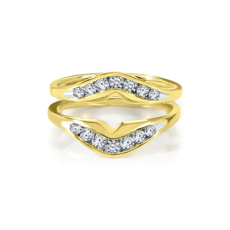 1/2 ct. tw. Diamond Ring Enhancer in 14K Yellow Gold – Image 1 of 1