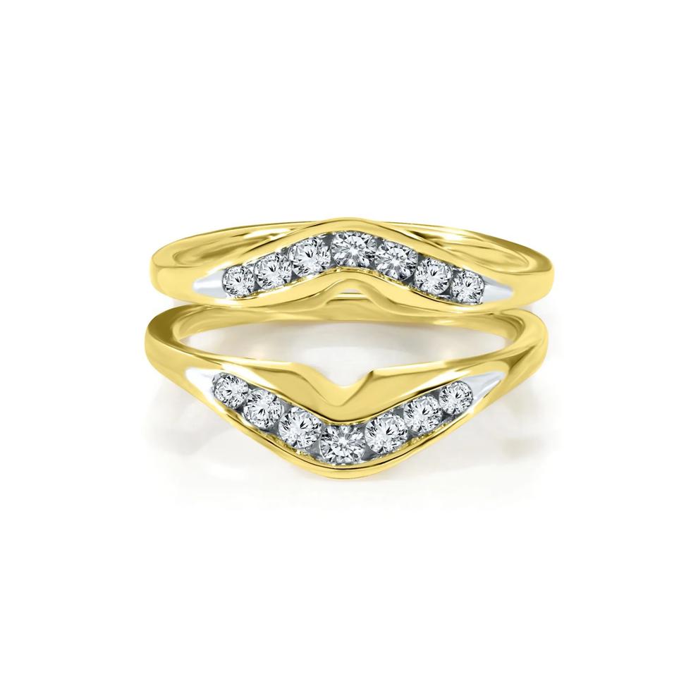 1/2 ct. tw. Diamond Ring Enhancer in 14K Yellow Gold – Image 1 of 3