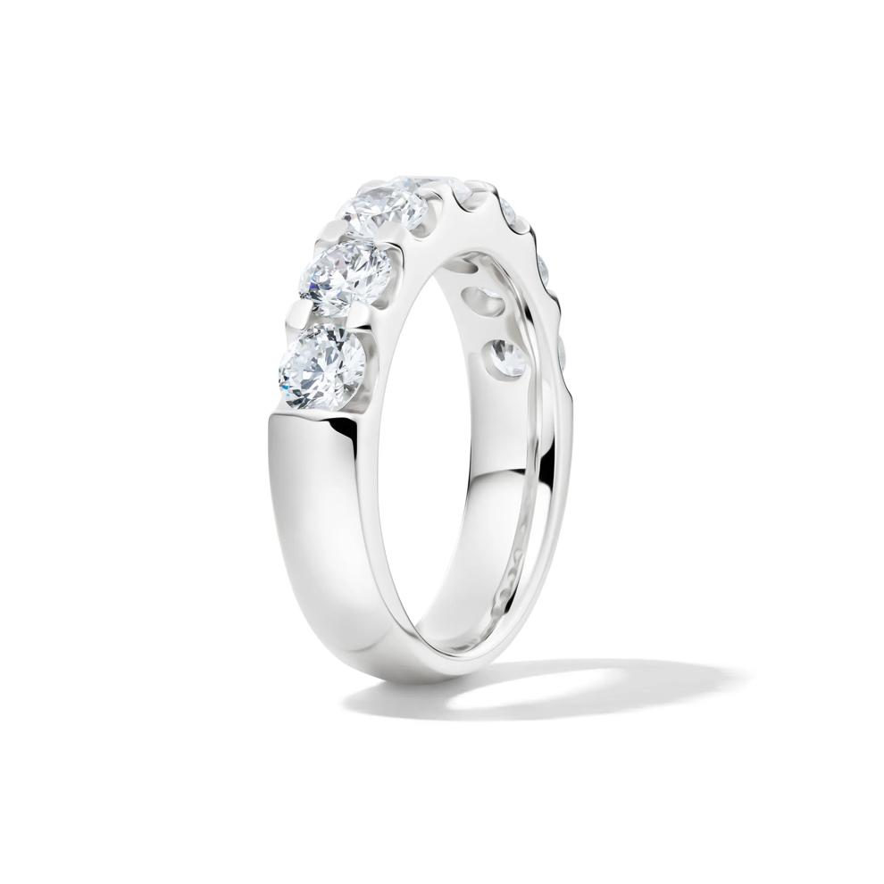 Lab Grown Diamond Seven-Stone Anniversary Band in 14K White Gold (2 ct. tw.) – Image 3 of 4