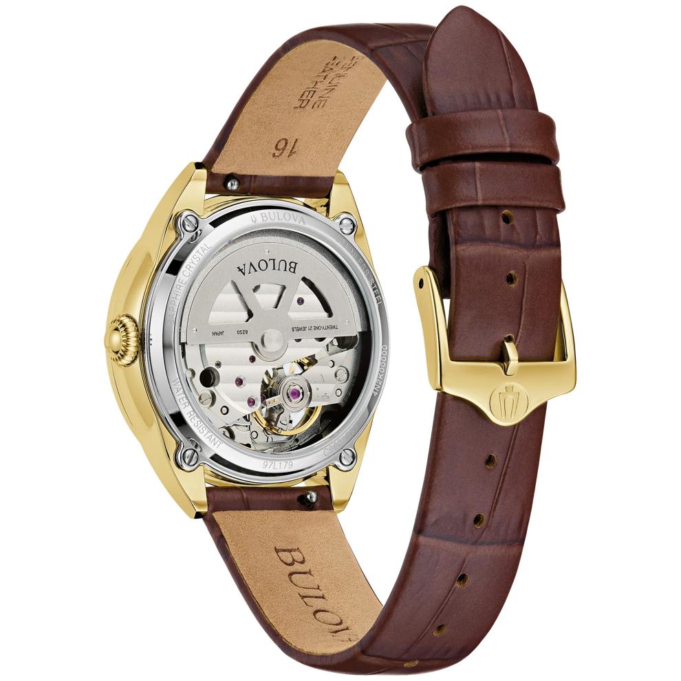 Ladies' Sutton Watch with Brown Leather Strap – Image 3 of 3