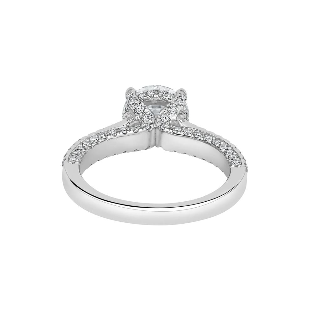 Morgan Lab Grown Diamond Engagement Ring in 14K White Gold (2 7/8 ct. tw.) – Image 5 of 5