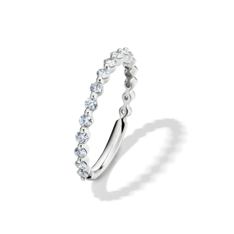 Lab Grown Diamond Shared-Prong Band – Image 4 of 4