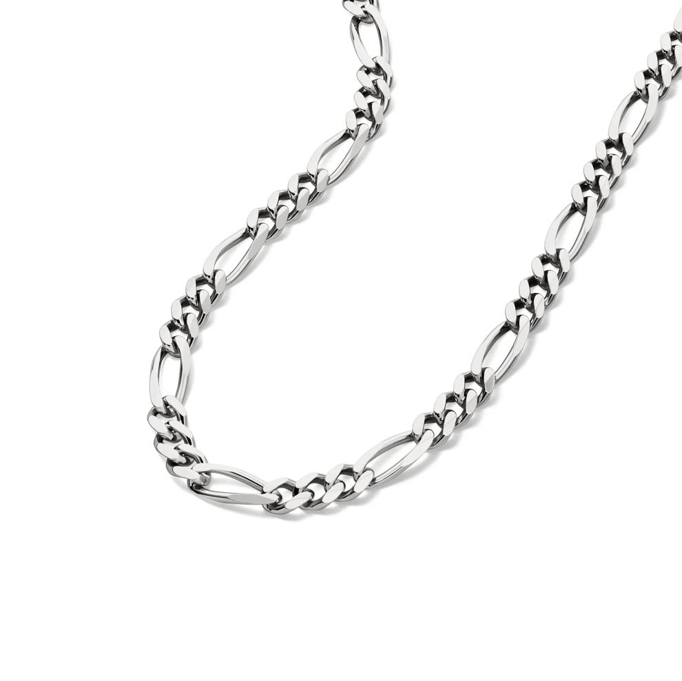 Figaro Chain in Sterling Silver, 24" – Image 4 of 5