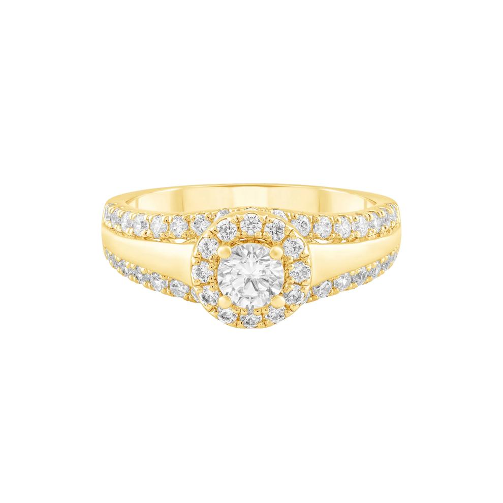 Diamond Engagement Ring in 14K Yellow Gold (1 ct. tw.) – Image 1 of 3