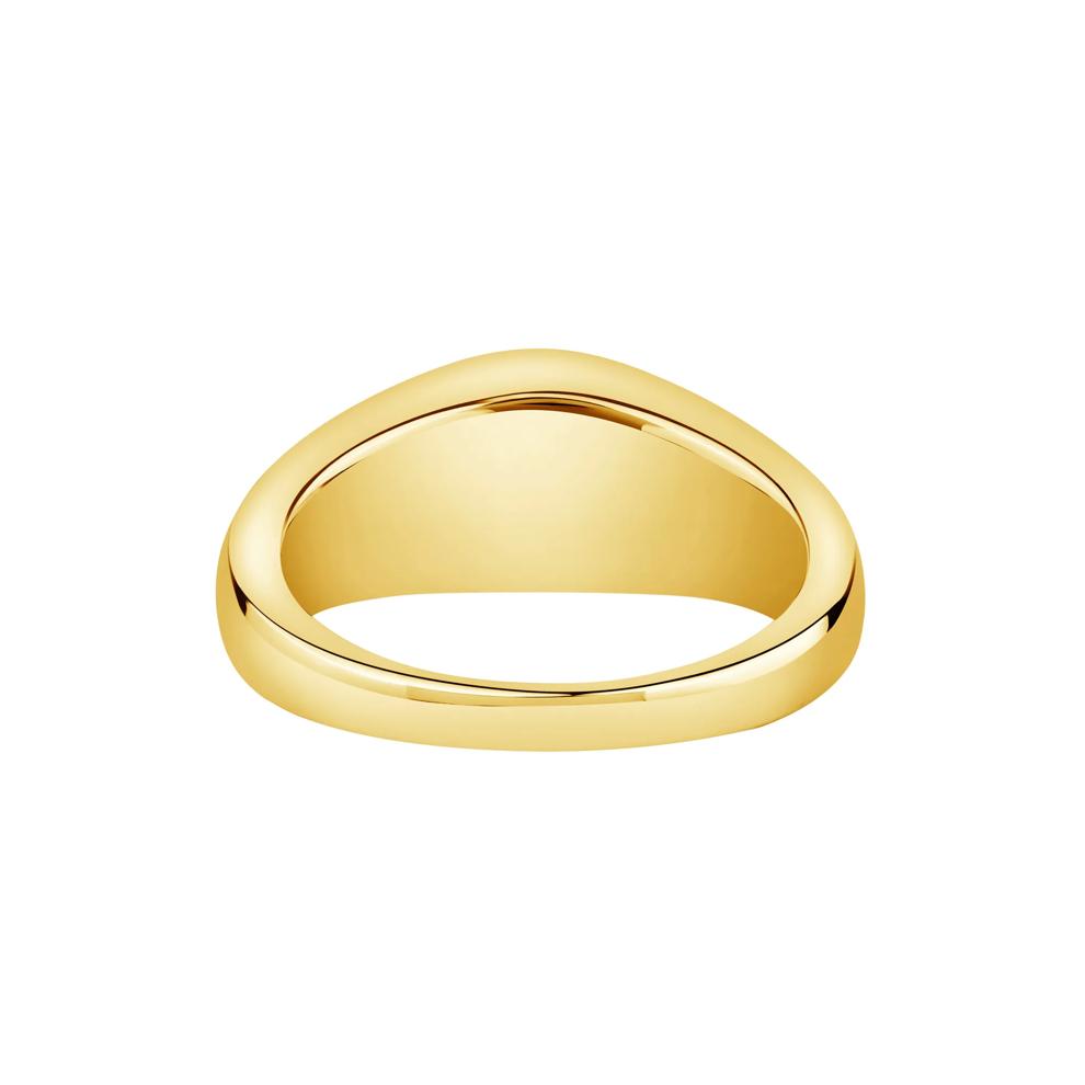 Men's Lab Grown Diamond Solitaire Band in 10K Yellow Gold (1 ct. tw.) – Image 4 of 4