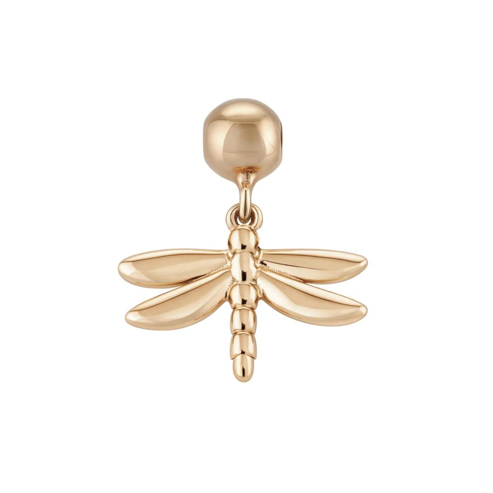 Dragonfly Bead Charm in Vermeil – Image 1 of 2
