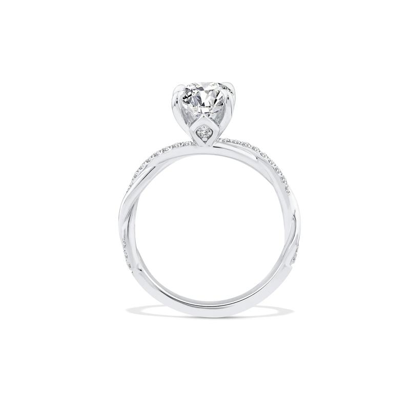 Lab Grown Diamond Engagement Ring in Platinum (2 1/7 ct. tw.) – Image 2 of 4