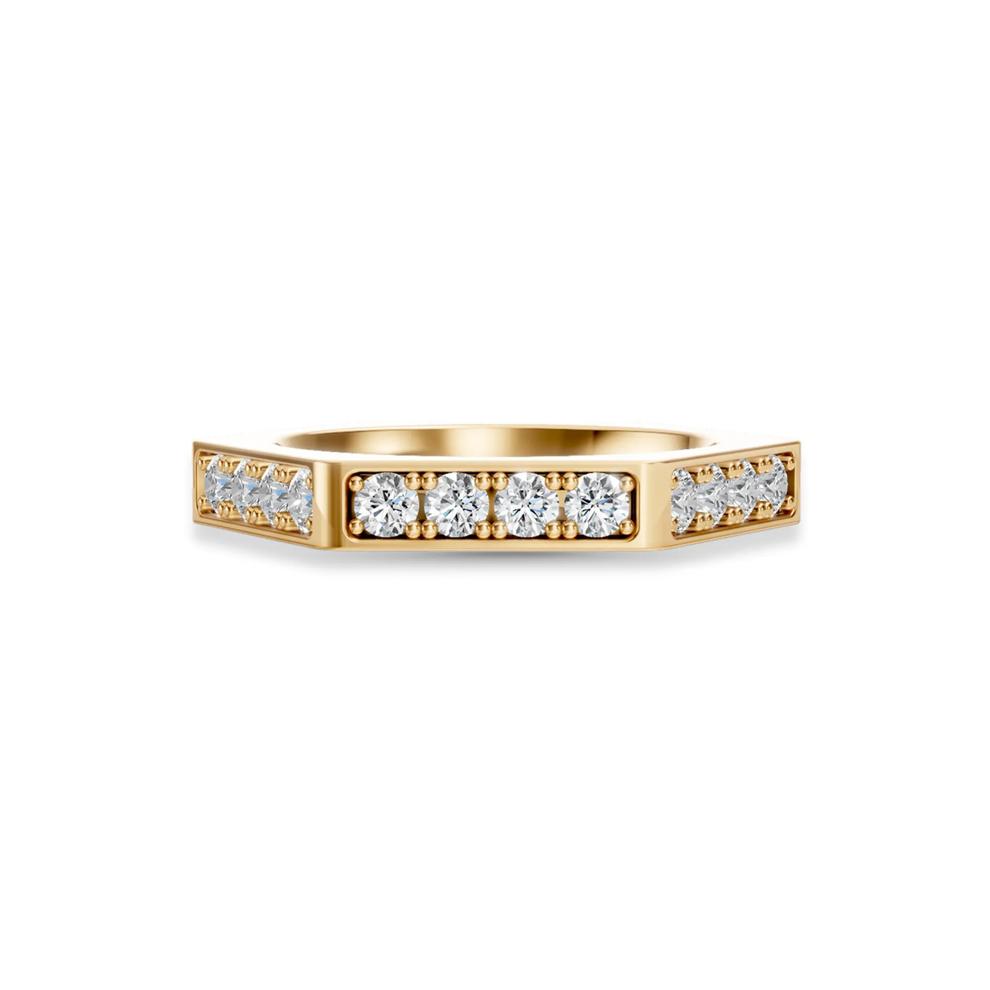 Men's Lab Grown Diamond Thin Band in Vermeil (7/8 ct. tw.) – Image 1 of 4