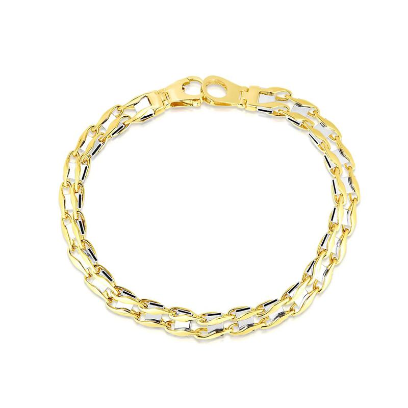 14KYW GENTS RAILROAD 6.5mm 8.5&quot; BC – Image 1 of 1