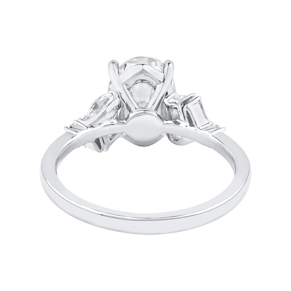 Nora Lab Grown Diamond Engagement Ring in Platinum (2 1/2 ct. tw.) – Image 4 of 5