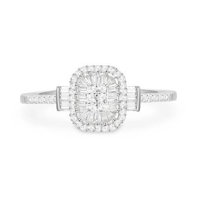 Diamond Promise Ring in Sterling Silver (1/3 ct. tw.)