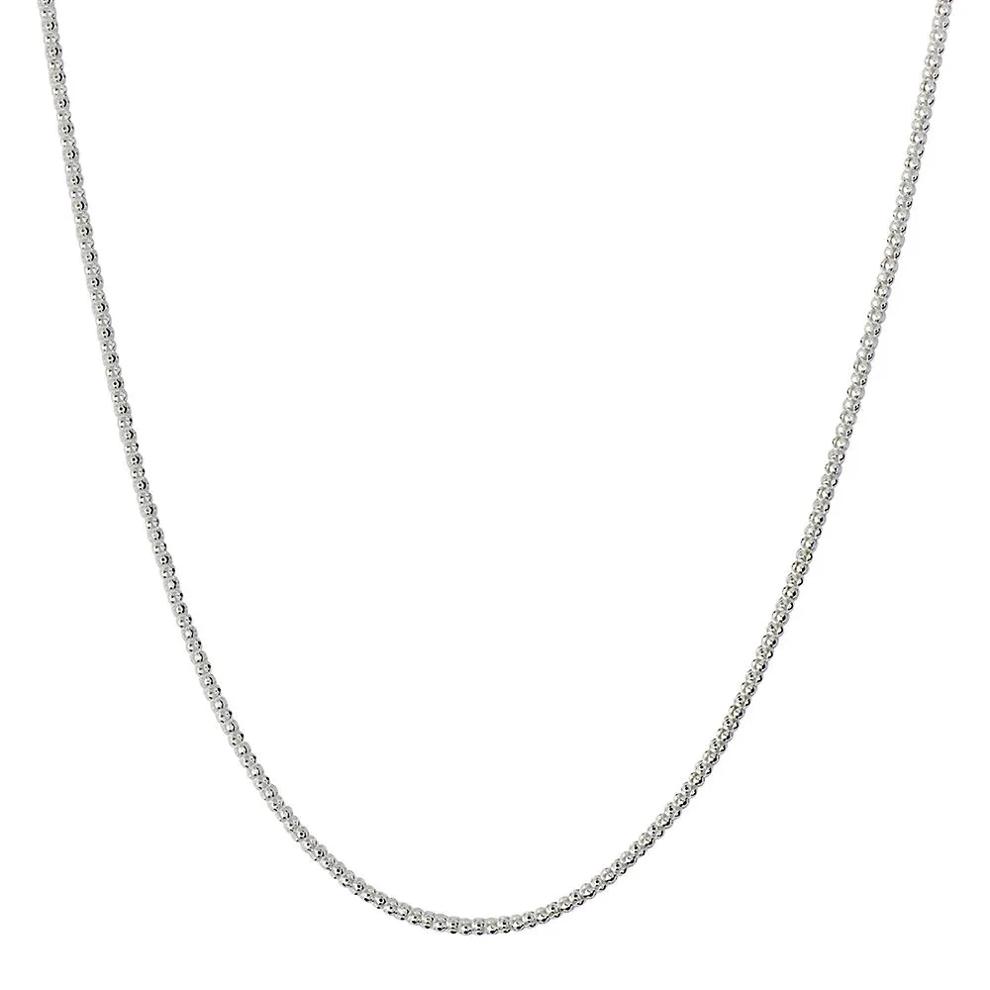 Popcorn Chain Necklace in Sterling Silver – Image 1 of 3