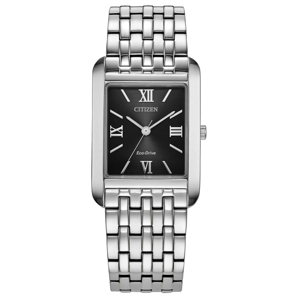 Men's Dress Classic Square Watch in Stainless Steel – Image 1 of 3