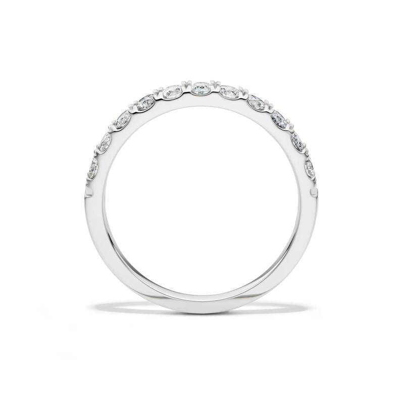 Diamond Anniversary Band in Platinum &#40;1/2 ct. tw.&#41; – Image 2 of 3