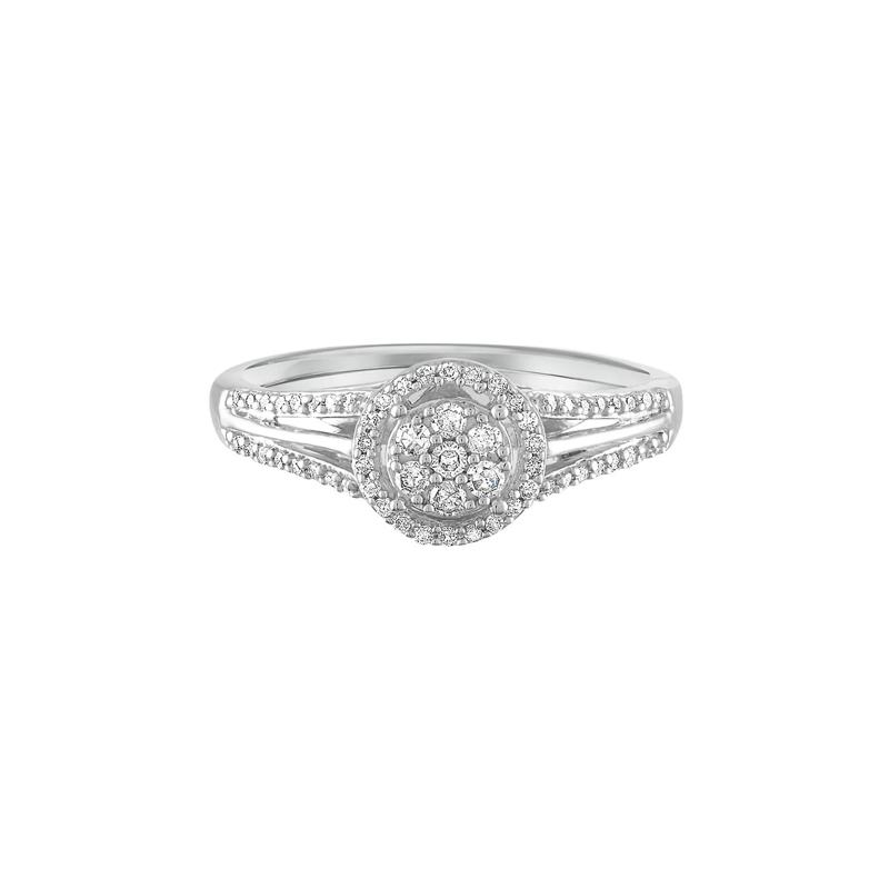 1/4 ct. tw. Diamond Promise Ring in Sterling Silver – Image 1 of 3