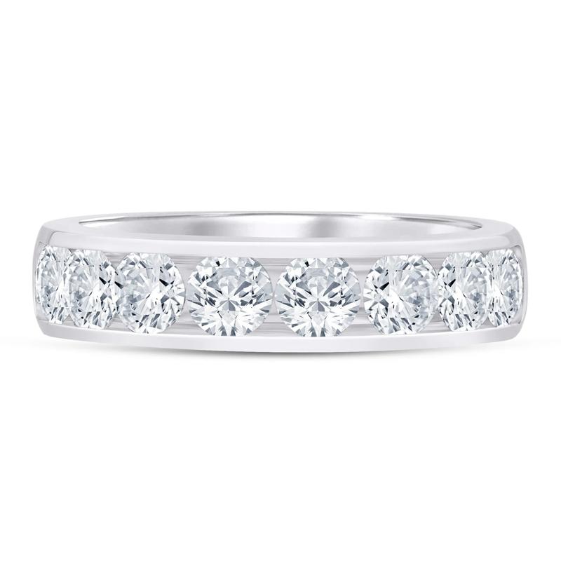 Lab Grown Diamond Channel-Set Band in Platinum &#40;2 ct. tw.&#41; – Image 1 of 3