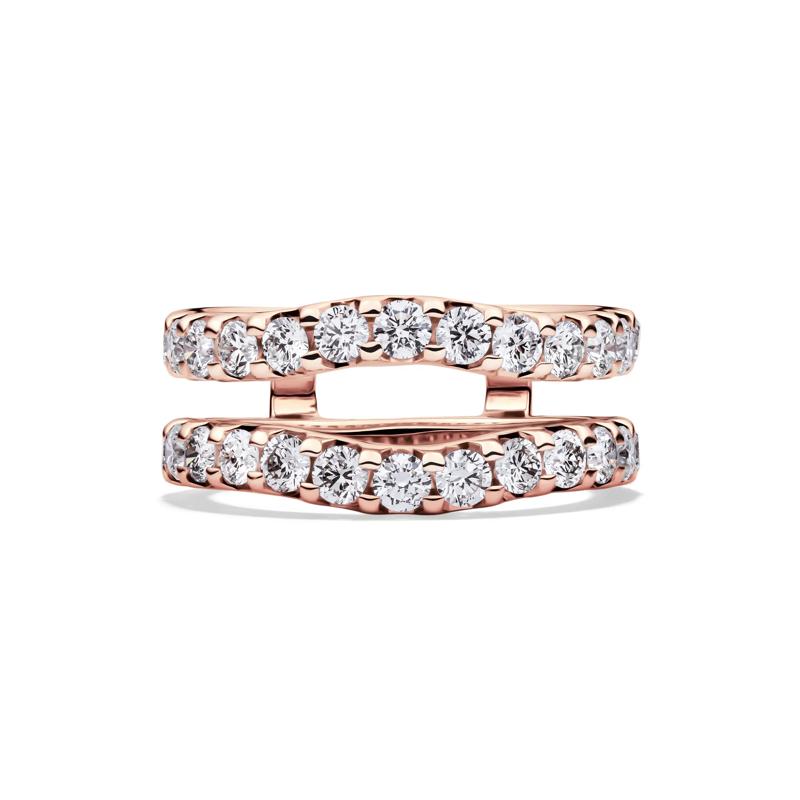 Diamond Chevron Insert in 14K Gold – Image 1 of 4