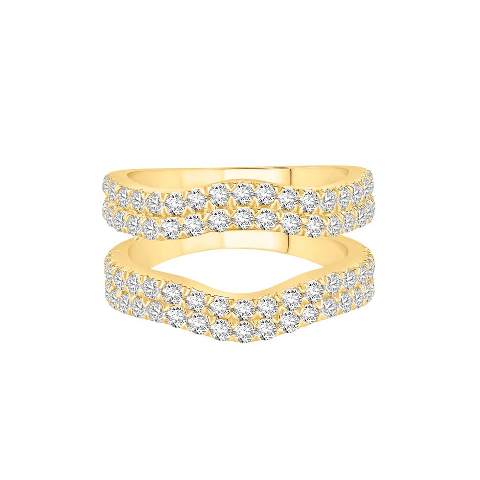 Lab Grown Diamond Ring Insert in 14K Yellow Gold (1 1/2 ct. tw.) – Image 1 of 4