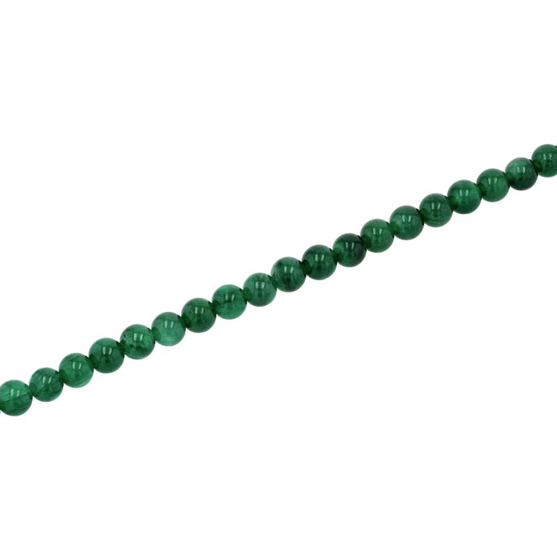 Men&#39;s Jade Bead Bracelet in Stainless Steel – Image 2 of 5