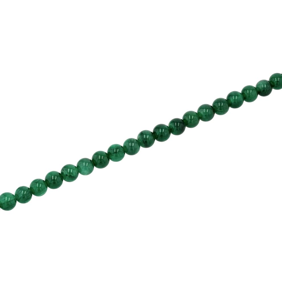 Men's Jade Bead Bracelet in Stainless Steel – Image 2 of 5
