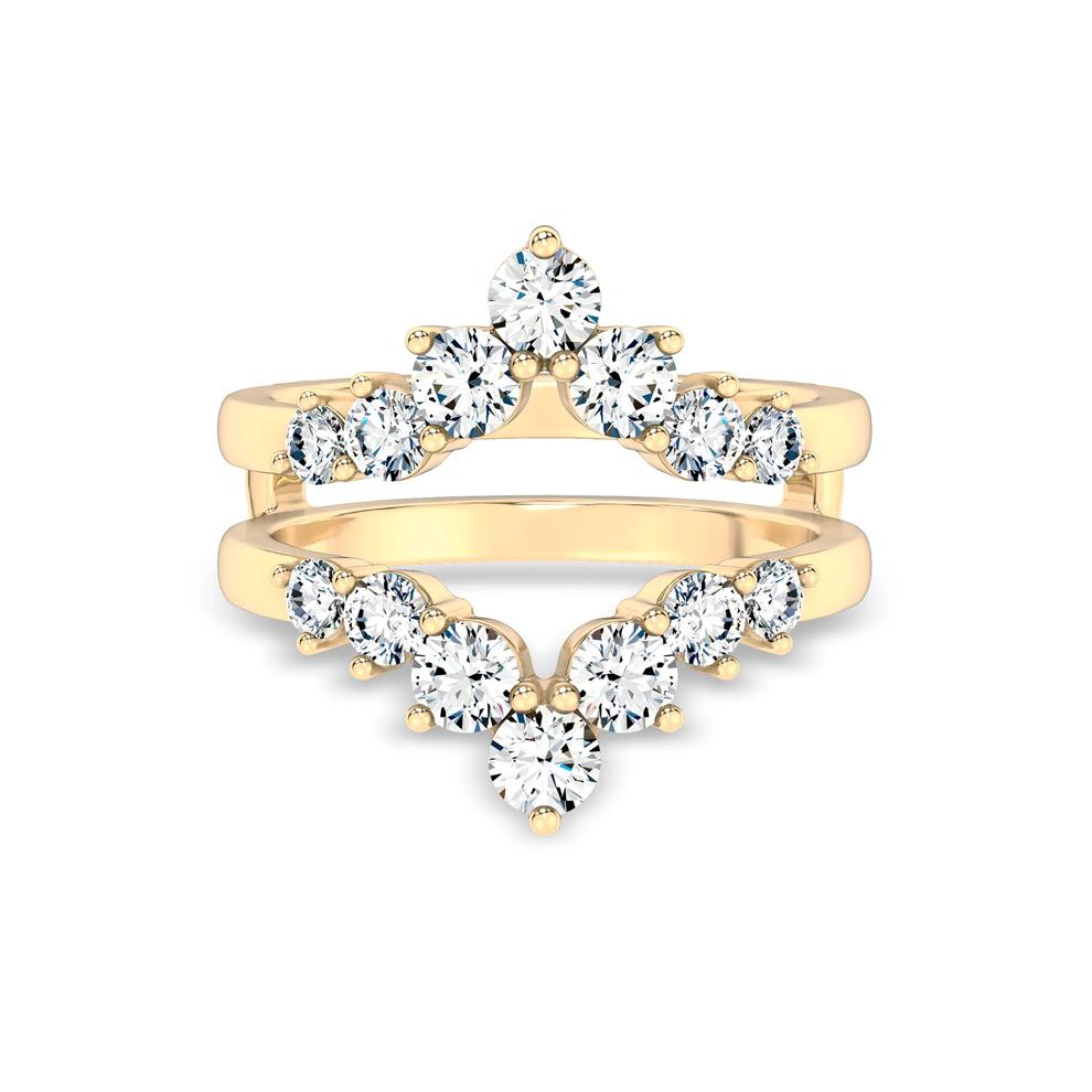 Lab Grown Diamond Contour Ring Enhancer in 14K Gold (1 1/2 ct. tw.) – Image 1 of 4
