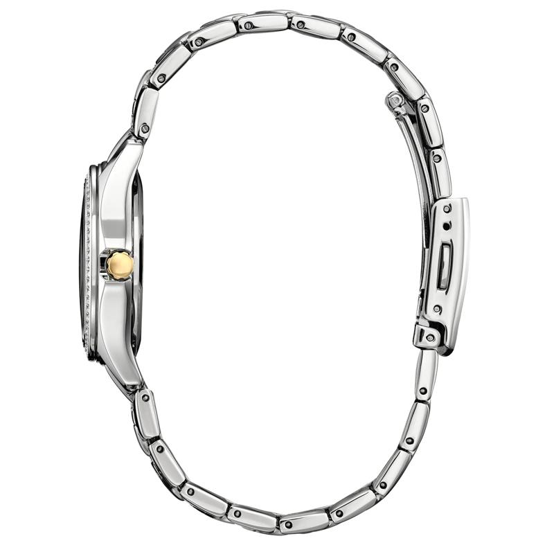 Ladies&#39; Crystal Watch in Two-Tone Stainless Steel, 30MM – Image 2 of 3