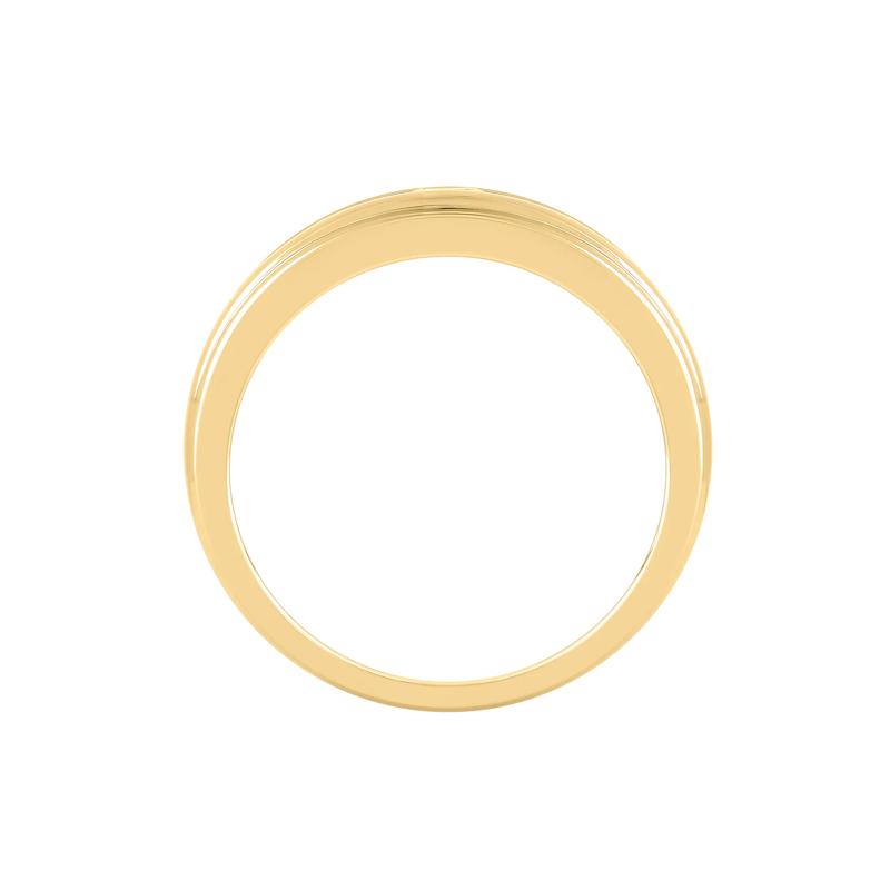 Men&#39;s Lab Grown Diamond Band in 14K Yellow Gold &#40;1 1/2 ct. tw.&#41; – Image 2 of 3