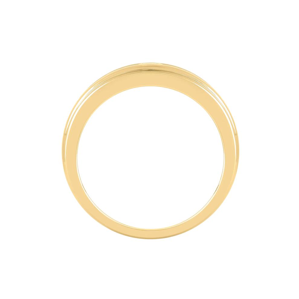 Men's Lab Grown Diamond Band in 14K Yellow Gold (1 1/2 ct. tw.) – Image 2 of 3